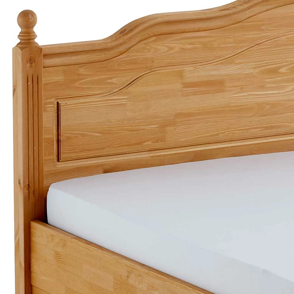 180x200 Landhaus Bett Mit Stauraum - Ulderan - Image 3