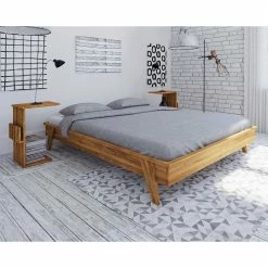 190 Cm Bettanlage Im Retro Design - Hardus (dreiteilig)