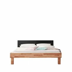 190 Cm Langes Bett Aus Buche & MDF - Reverian