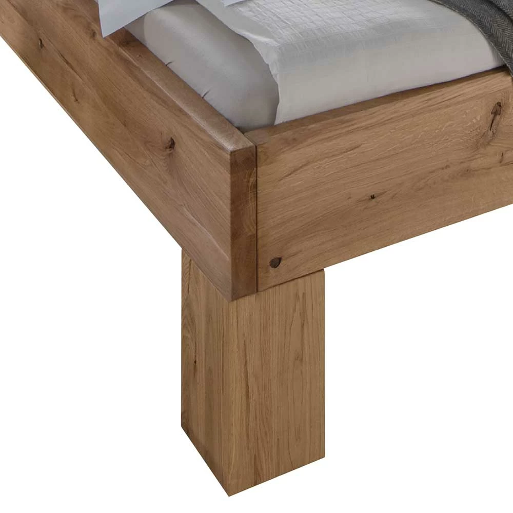 200x200 Bett Kombination aus Wildeiche - Smiralda (dreiteilig) 200x200 Bett Kombination Aus Wildeiche - Smiralda (dreiteilig) -Massivholzbetten Shop 200x200 bett kombination aus wildeiche mit 2 nachttischen smiralda 03