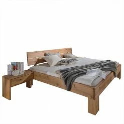 200x200 Bett Kombination Aus Wildeiche - Smiralda (dreiteilig)