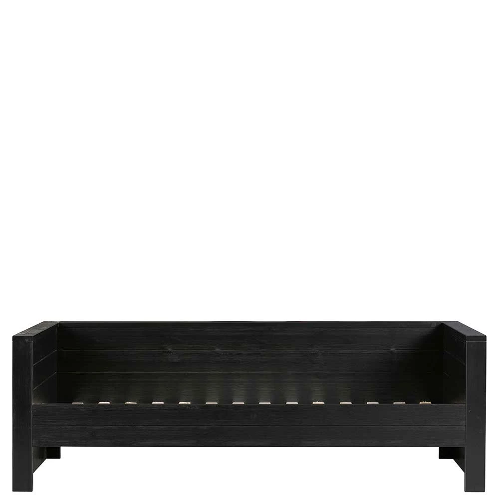 90x200 Skandi Kojenbett In Schwarz - Eslovia 3 90x200 Skandi Kojenbett In Schwarz - Eslovia - Image 3