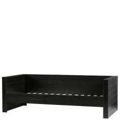 90x200 Skandi Kojenbett In Schwarz - Eslovia 9 90x200 Skandi Kojenbett In Schwarz - Eslovia -Massivholzbetten Shop 90x200 skandi kojenbett in schwarz aus kiefer massivholz eslovia 03
