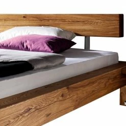Balken-Doppelbett Mit Nachttischen Im Set Housten Aus Wildeiche Massiv (dreiteilig) -Massivholzbetten Shop balken doppelbett mit nachttischen im set aus wildeiche massiv housten 04