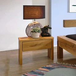 Balken Wildeiche Bett & Nachttische - Satton I (dreiteilig) -Massivholzbetten Shop balken wildeiche bett nachttische optional mit bettkasten satton i 03