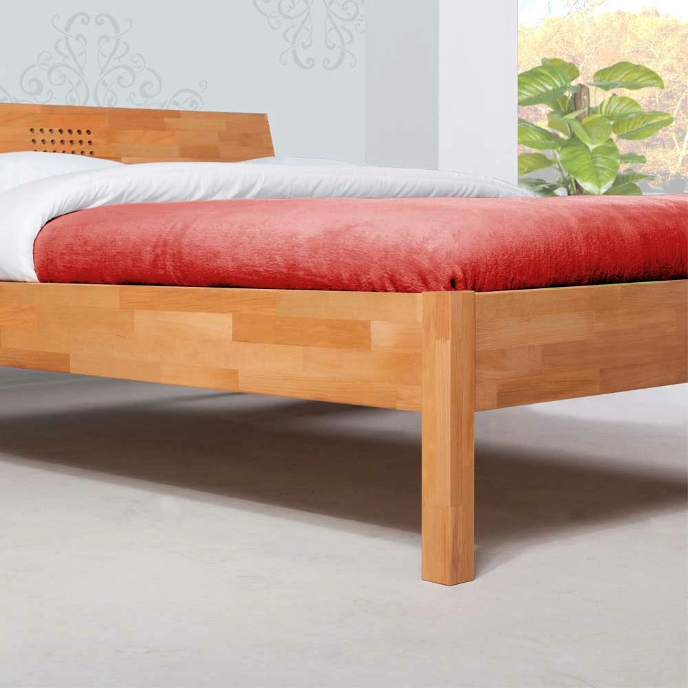 Bett Ikardo aus Buche Massivholz Bett Ikardo Aus Buche Massivholz -Massivholzbetten Shop bett buche massivholz anstecktisch ikardo 02