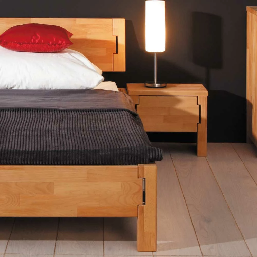 Bett Syrata aus Buche Massivholz Bett Syrata Aus Buche Massivholz -Massivholzbetten Shop bett buche massivholz nachtkonsolen syrata 03
