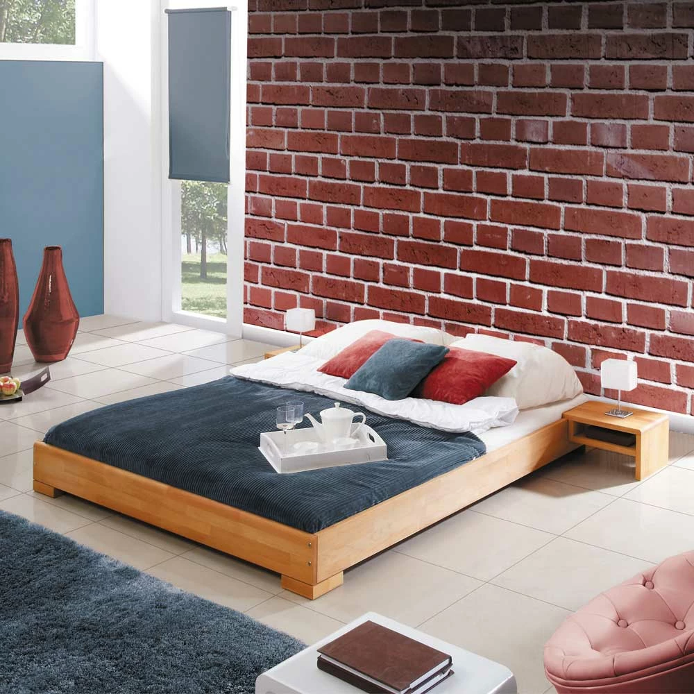 Bett Tryvial aus Buche Massivholz Bett Tryvial Aus Buche Massivholz -Massivholzbetten Shop bett buche massivholz ohne kopfteil tryvial html 01