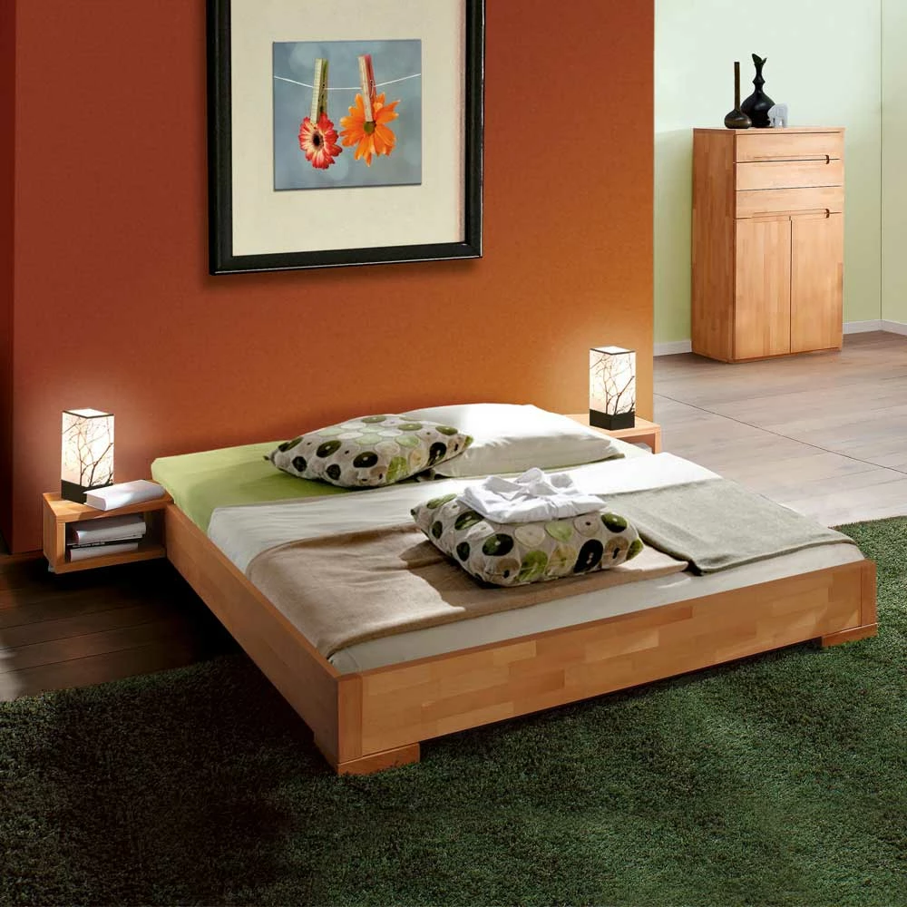 Bett Prakoma für Dachschräge Bett Prakoma Für Dachschräge -Massivholzbetten Shop bett dachschraege buche massiv prakoma 01