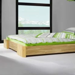 Bett Dastrata Aus Eiche Massivholz -Massivholzbetten Shop bett eiche massivholz nachtkommoden dastrata html 02