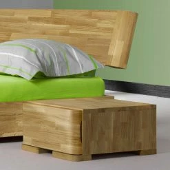 Bett Dastrata Aus Eiche Massivholz -Massivholzbetten Shop bett eiche massivholz nachtkommoden dastrata html 03