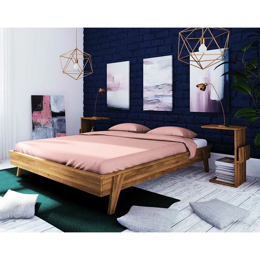 Bett In Übergröße Mit Nachttischen - Hardus (dreiteilig) 3 Bett In Übergröße Mit Nachttischen - Hardus (dreiteilig) - Image 3