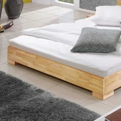 Bett Hairos Aus Kernbuche Massivholz -Massivholzbetten Shop bett kernbuche massivholz mit nachttischen hairos html 03