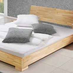 Bett Hairos Aus Kernbuche Massivholz -Massivholzbetten Shop bett kernbuche massivholz mit nachttischen hairos html 04