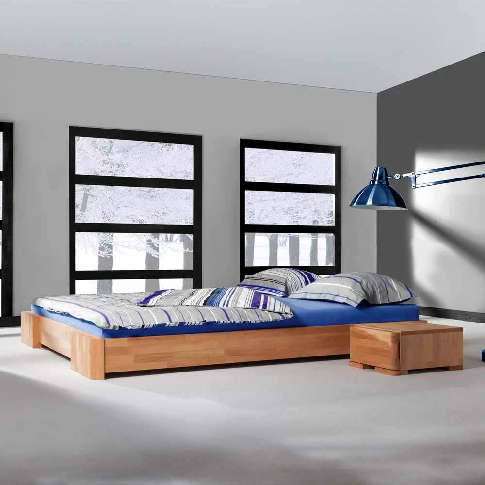 Bett Tulagan ohne Kopfteil Bett Tulagan Ohne Kopfteil -Massivholzbetten Shop bett kopfteil buche massivholz tulagan html 01