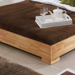 Bett Cordillera Ohne Kopfteil -Massivholzbetten Shop bett kopfteil kernbuche massivholz cordillera html 03