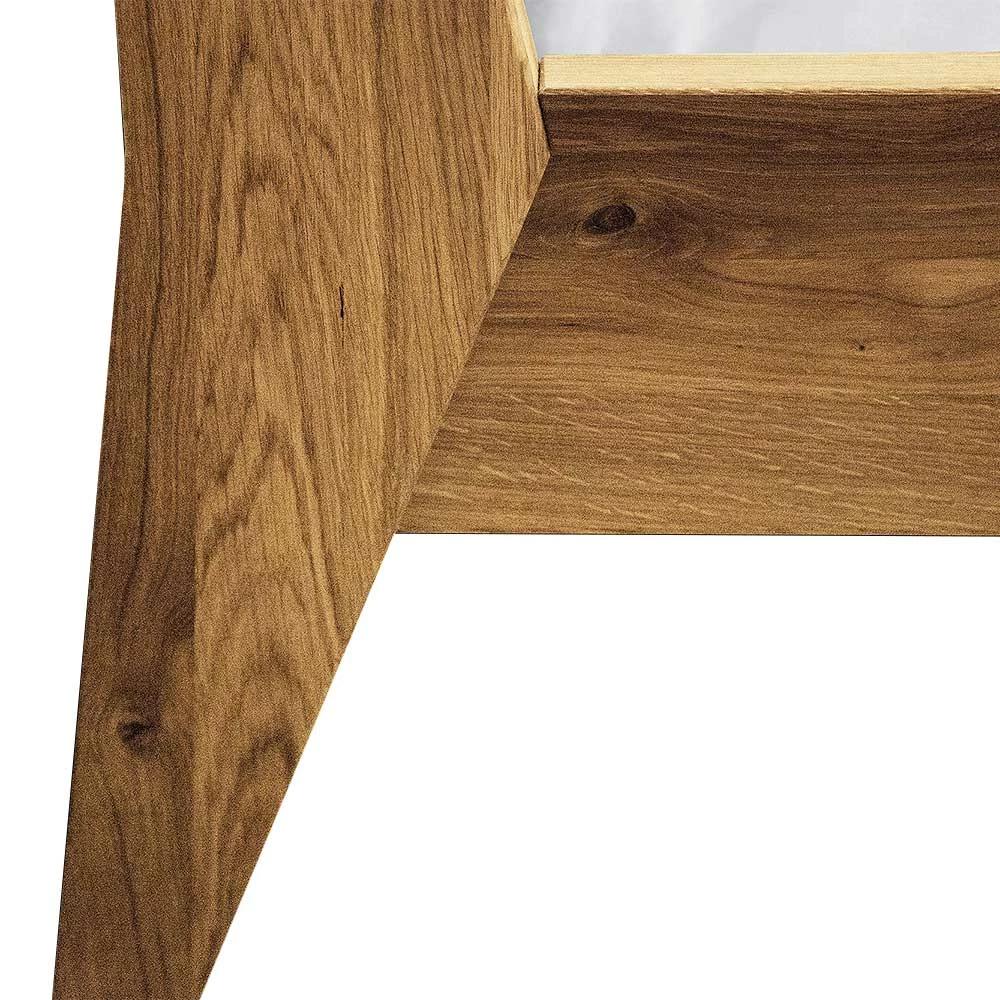 Bett Mit 210cm Länge Aus Wildeiche - Hardus 3 Bett Mit 210cm Länge Aus Wildeiche - Hardus - Image 3