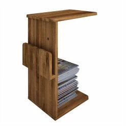 Bett Ohne Kopfteil & Nachttische - Hardus (dreiteilig) -Massivholzbetten Shop bett ohne kopfteil nachttische aus wildeiche massivholz retro hardus 07