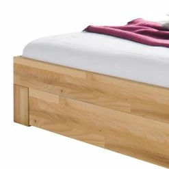 Bett Agacina Mit Schubkästen (dreiteilig) -Massivholzbetten Shop bett schubkaesten kernbuche massivholz agacina 03