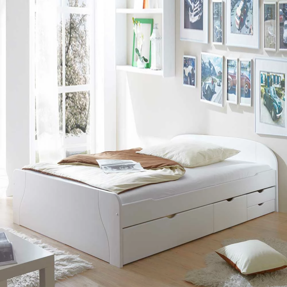 Bett Occitan Mit Schubladen 2 Bett Occitan Mit Schubladen - Image 2