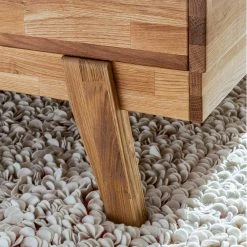 Bett Pravorias Aus Wildeiche Massiv -Massivholzbetten Shop bett wildeiche massiv modern pravorias 02