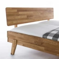 Bett Pravorias Aus Wildeiche Massiv -Massivholzbetten Shop bett wildeiche massiv modern pravorias 05