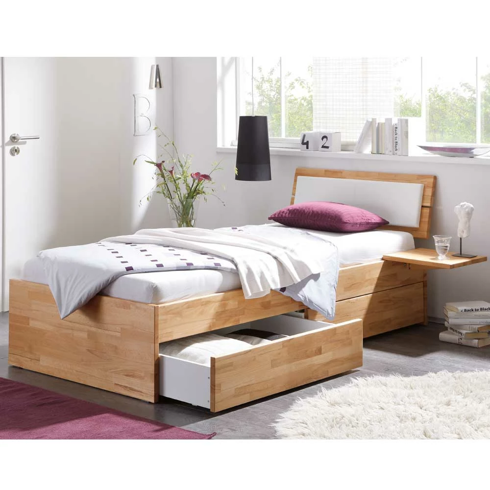 Buche Massivholzbett Gulmez inklusive Bettkästen mit gedämpftem Selbsteinzug Buche Massivholzbett Gulmez Inklusive Bettkästen Mit Gedämpftem Selbsteinzug -Massivholzbetten Shop buche massivholzbett inklusive bettkaesten mit gedaempftem selbsteinzug gulmez 01