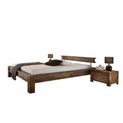 Designerbett Locester In Braun