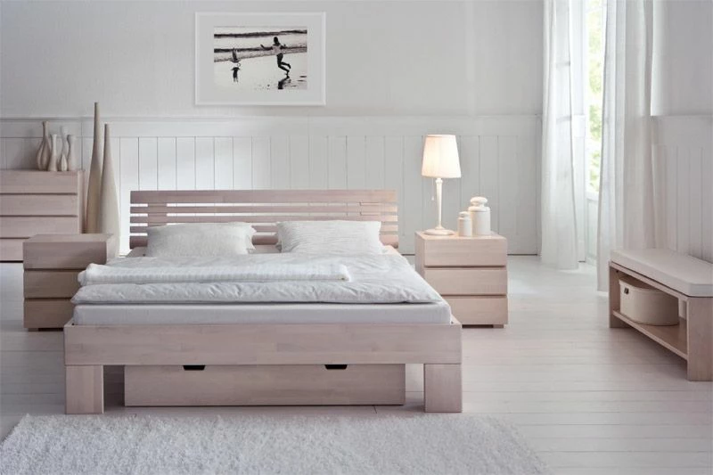 Doppelbett Harrison aus Buche Massivholz Doppelbett Harrison Aus Buche Massivholz -Massivholzbetten Shop doppelbett buche massivholz bettkasten harrison 04