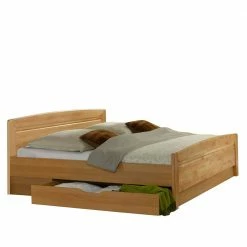 Doppelbett Bordeaux Aus Erle Teilmassiv