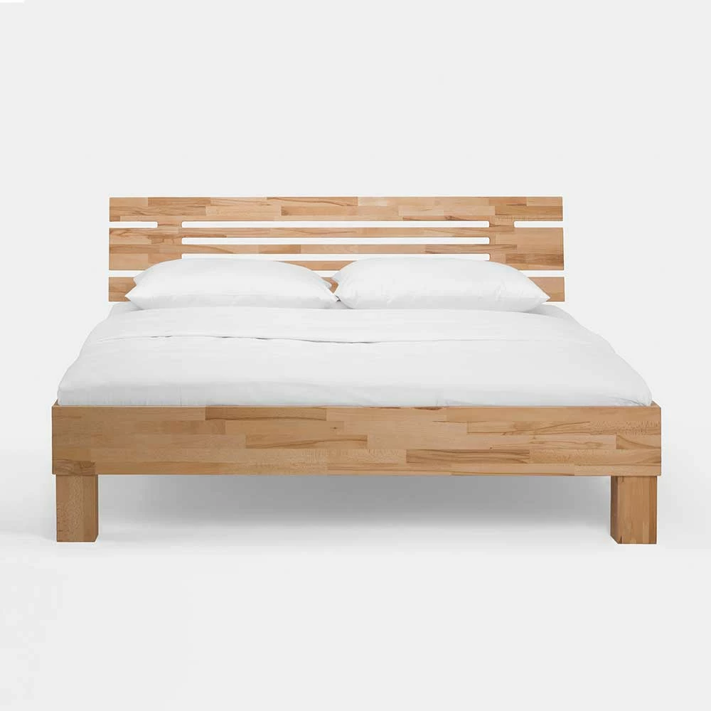 Doppelbett Kombi Zeremonia mit zwei Nachtkommoden (dreiteilig) Doppelbett Kombi Zeremonia Mit Zwei Nachtkommoden (dreiteilig) -Massivholzbetten Shop doppelbett kombi zwei nachtkommoden massivholz kernbuche geoelt zeremonia 03