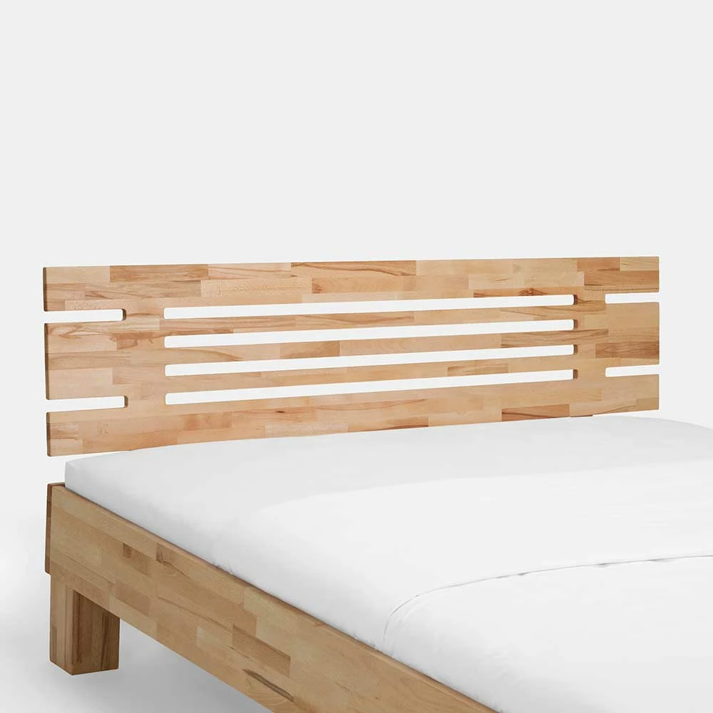 Doppelbett Kombi Zeremonia mit zwei Nachtkommoden (dreiteilig) Doppelbett Kombi Zeremonia Mit Zwei Nachtkommoden (dreiteilig) -Massivholzbetten Shop doppelbett kombi zwei nachtkommoden massivholz kernbuche geoelt zeremonia 04