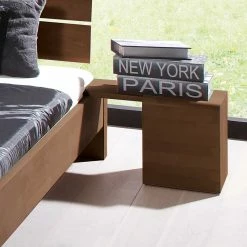 Doppelbett Omanu In Nussbaumfarben Lackiert 9 Doppelbett Omanu In Nussbaumfarben Lackiert -Massivholzbetten Shop doppelbett nussbaumfarben lackiert buche massivholz omanu html 03