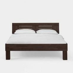 Dunkles Massivholz Bett Ceolata In Buche Wenge Lackiert 3 Dunkles Massivholz Bett Ceolata In Buche Wenge Lackiert -Massivholzbetten Shop dunkles massivholz bett buche wenge lackiert sieben breiten 200cm oder 220cm lang ceolata 03