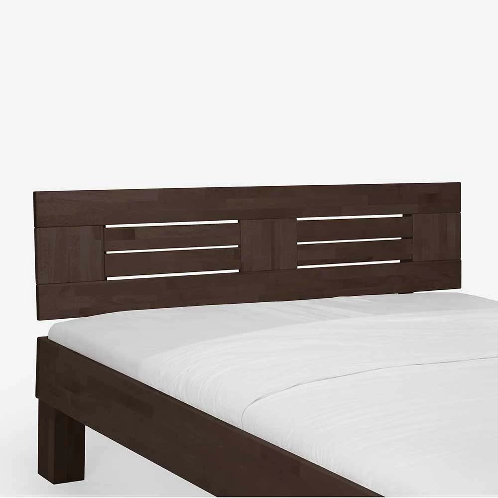 Dunkles Massivholz Bett Ceolata in Buche Wenge lackiert Dunkles Massivholz Bett Ceolata In Buche Wenge Lackiert -Massivholzbetten Shop dunkles massivholz bett buche wenge lackiert sieben breiten 200cm oder 220cm lang ceolata 04