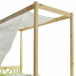 Echtholz Himmelbett Als Einzelbett - Pless 3 Echtholz Himmelbett Als Einzelbett - Pless -Massivholzbetten Shop echtholz himmelbett als einzelbett optional mit schubkaesten pless 03