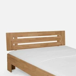 Echtholzbett Eletta Aus Wildeiche Massivholz -Massivholzbetten Shop echtholzbett aus wildeiche massivholz mit elegantem kopfteil eletta 04