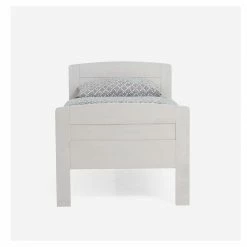 Einzelbett Marius Aus Buche Massivholz (zweiteilig) 3 Einzelbett Marius Aus Buche Massivholz (zweiteilig) -Massivholzbetten Shop einzelbett aus buche massivholz in weiss mit nachttisch im set marius 03