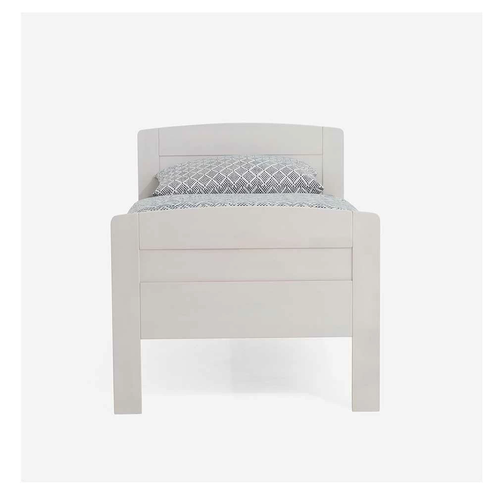 Einzelbett Marius aus Buche Massivholz (zweiteilig) Einzelbett Marius Aus Buche Massivholz (zweiteilig) -Massivholzbetten Shop einzelbett aus buche massivholz in weiss mit nachttisch im set marius 03