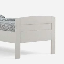 Einzelbett Marius Aus Buche Massivholz (zweiteilig) 5 Einzelbett Marius Aus Buche Massivholz (zweiteilig) -Massivholzbetten Shop einzelbett aus buche massivholz in weiss mit nachttisch im set marius 05