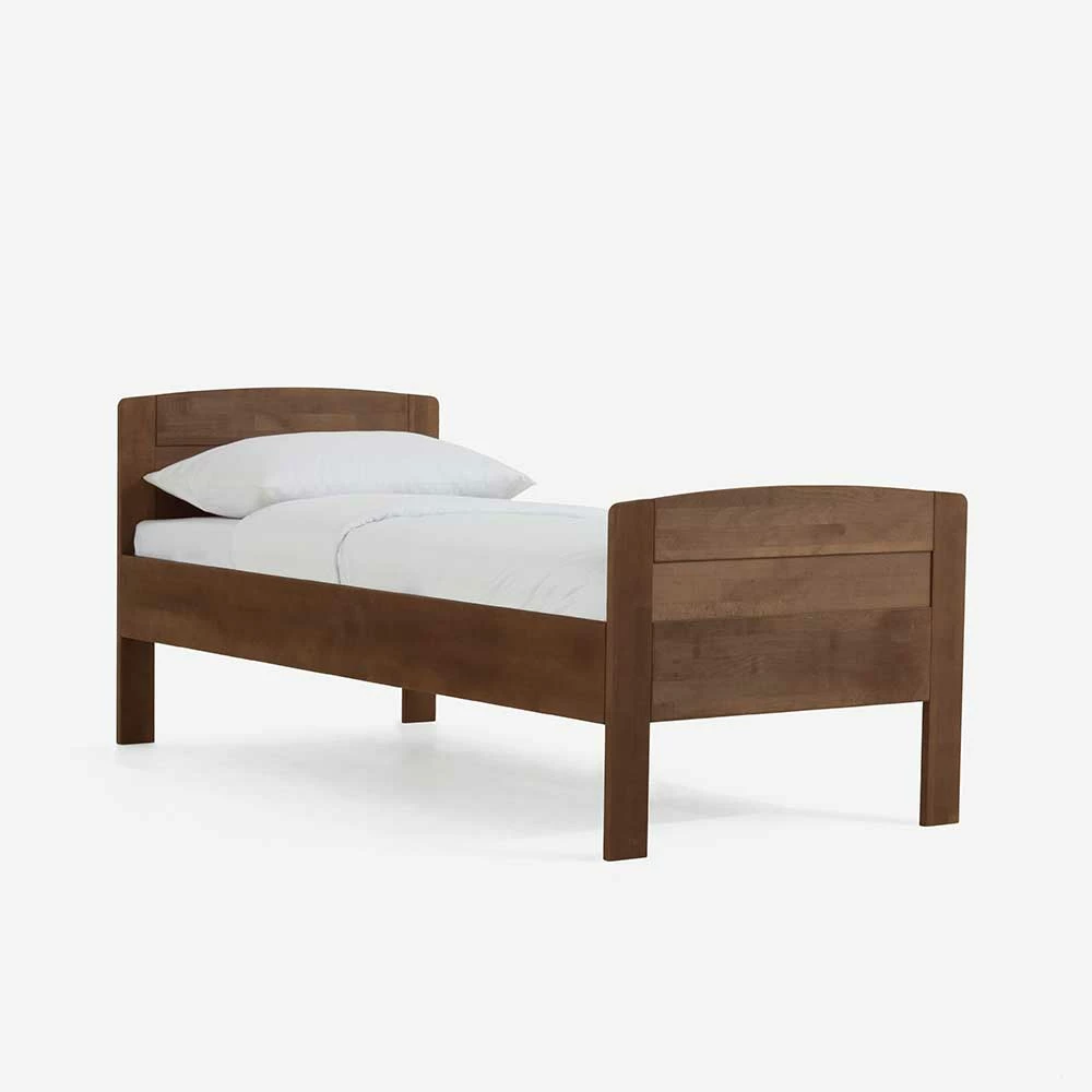Einzelbett Classima mit Kopfteil und Fußteil Einzelbett Classima Mit Kopfteil Und Fußteil -Massivholzbetten Shop einzelbett kopfteil und fussteil massivholz buche nussbaum geoelt classima 01
