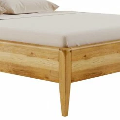 Elegantes Bettgestell Aus Wildeiche Geölt - Linnea -Massivholzbetten Shop elegantes bettgestell aus wildeiche geoelt in drei groessen erhaeltlich linnea 03