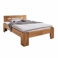 Geöltes Holzbett Aus Wildeiche - Mascadona