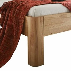 Geöltes Massivholzbett Aus Kernbuche - Eudecan 2 Geöltes Massivholzbett Aus Kernbuche - Eudecan -Massivholzbetten Shop geoeltes massivholzbett aus kernbuche inklusive kopfteil kissen eudecan 03