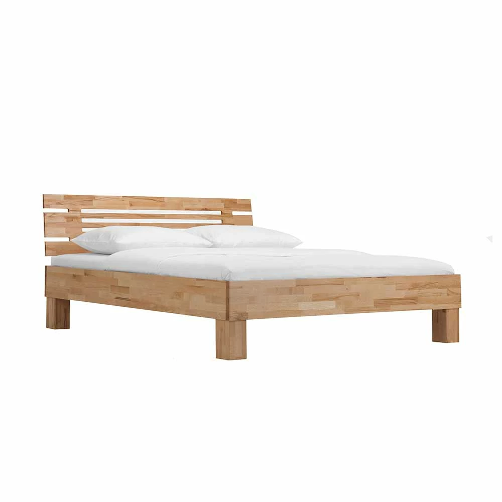 Geöltes Massivholzbett Benet In Sieben Breiten - Image 3