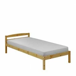 Günstiges Holzbett Aus Fichte Massivholz - Niels -Massivholzbetten Shop guenstiges holzbett aus fichte massivholz mit liegeflaeche 90x200 cm niels 02