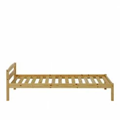 Günstiges Holzbett Aus Fichte Massivholz - Niels -Massivholzbetten Shop guenstiges holzbett aus fichte massivholz mit liegeflaeche 90x200 cm niels 03