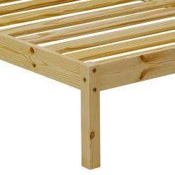 Günstiges Holzbett Aus Fichte Massivholz - Niels -Massivholzbetten Shop guenstiges holzbett aus fichte massivholz mit liegeflaeche 90x200 cm niels 05