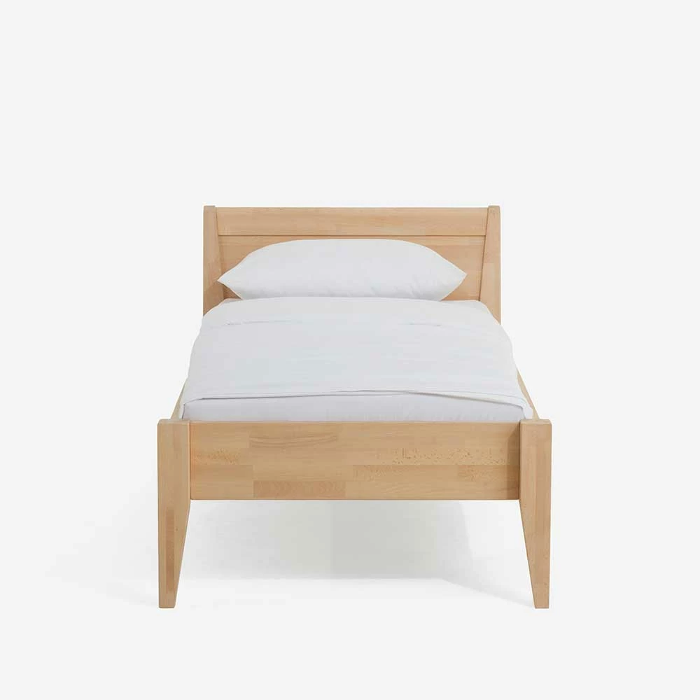Helles Einzelbett Remember aus Buche Massivholz geölt Helles Einzelbett Remember Aus Buche Massivholz Geölt -Massivholzbetten Shop helles einzelbett buche massivholz geoelt sechs groessen bis 120x220cm remember 02