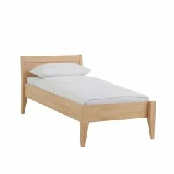 Helles Einzelbett Remember Aus Buche Massivholz Geölt